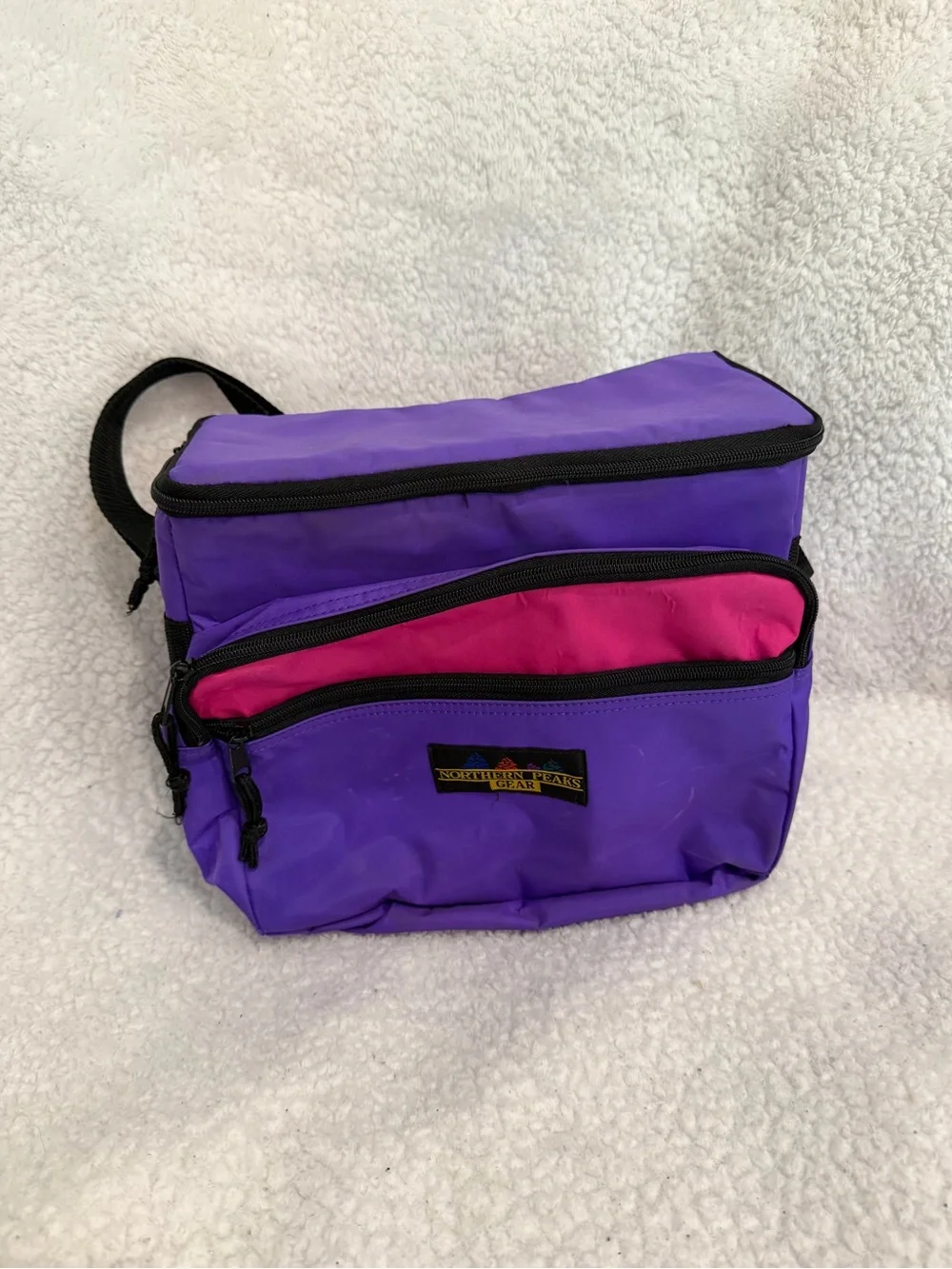Purple & Pink Lunch Bag